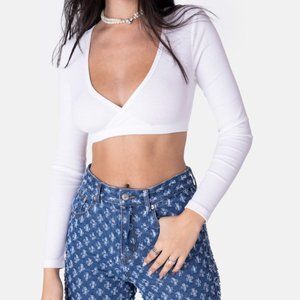 Bitty Ribbed Crop Top